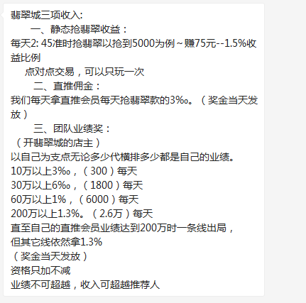 【曝光】“翡翠城”玉石拍卖资金盘骗局，又一个淘画网仿盘惊天阴谋！-第2张图片-曝光各种资金盘返利套现理财骗局_提供盘界快讯最新消息